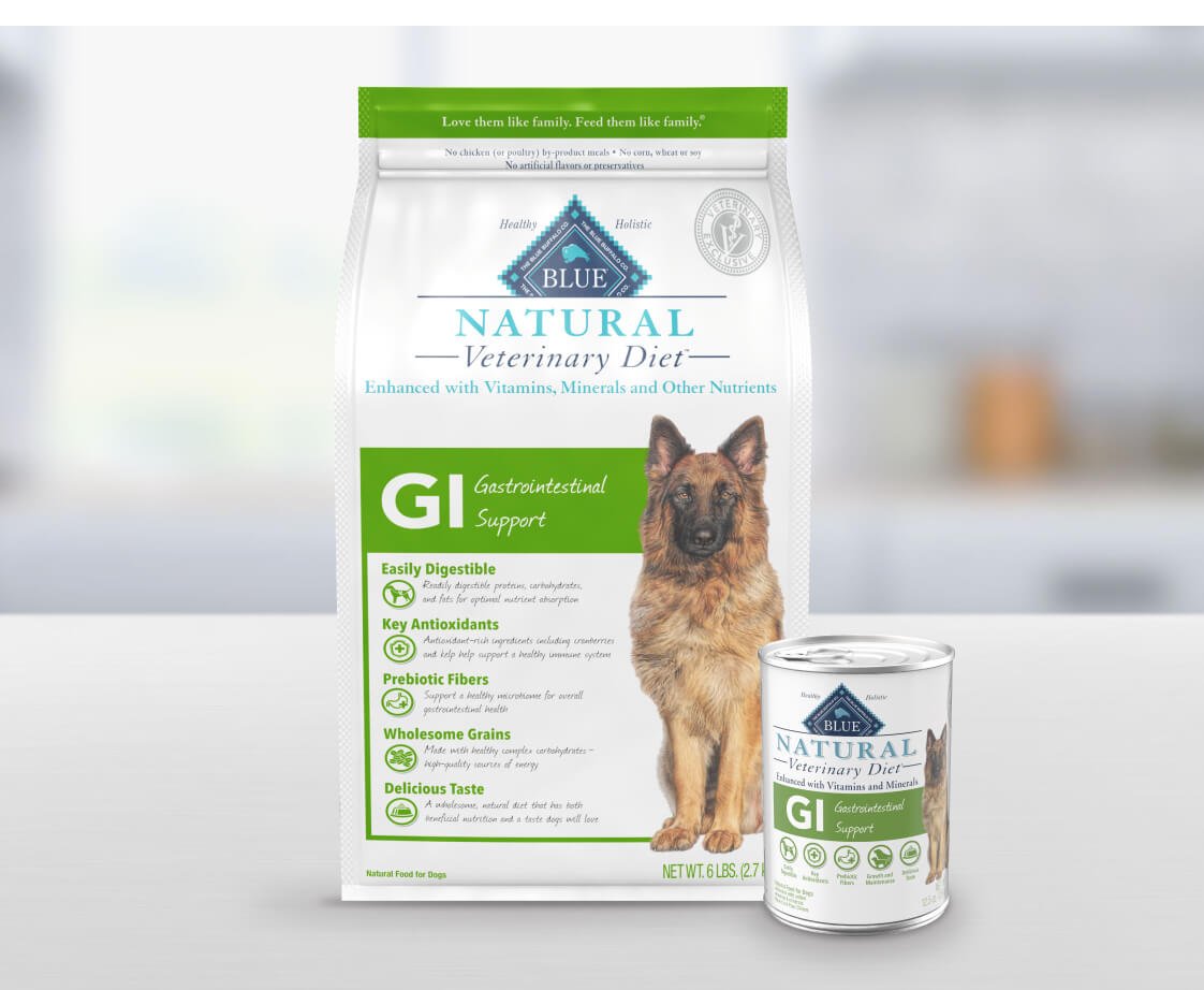 BLUE Natural Veterinary Diet dog food