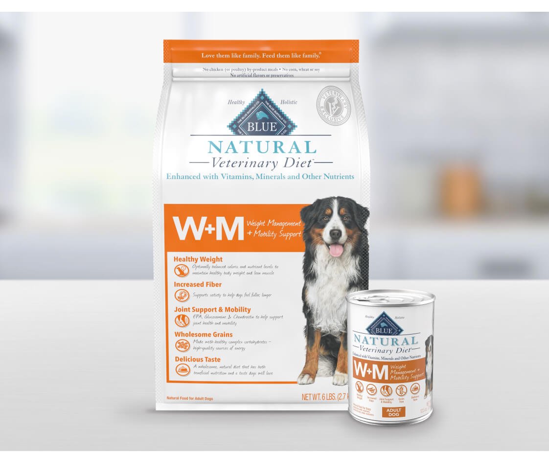 BLUE Natural Veterinary Diet dog food