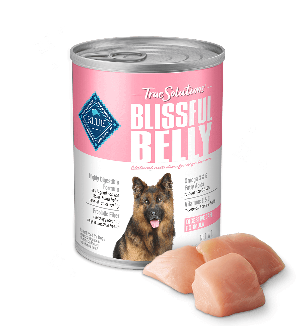 True Solutions blissful belly wet dog food