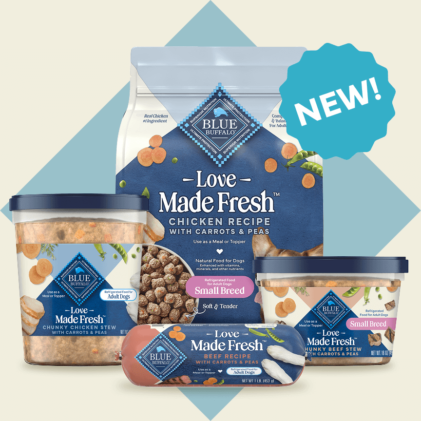 Love Made Fresh refrigerated dog food products