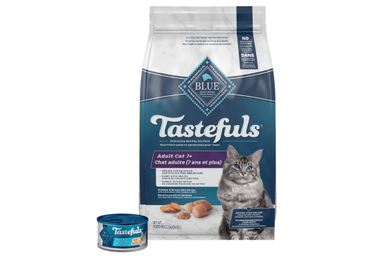 Blue Buffalo Tastefuls mature cat food