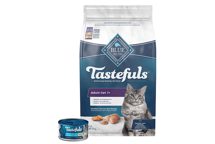 Blue Buffalo Tastefuls mature cat food