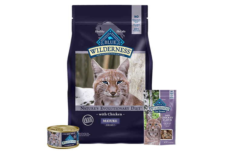 Blue Buffalo Wilderness mature cat food