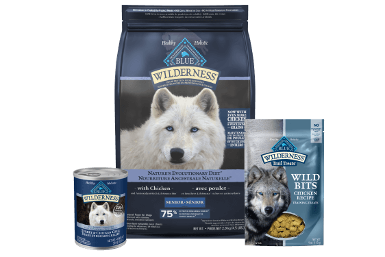 Blue Buffalo Wilderness senior dog food
