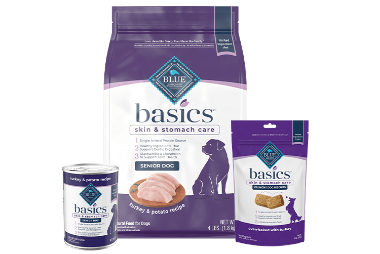 Blue Buffalo Basics senior dog food