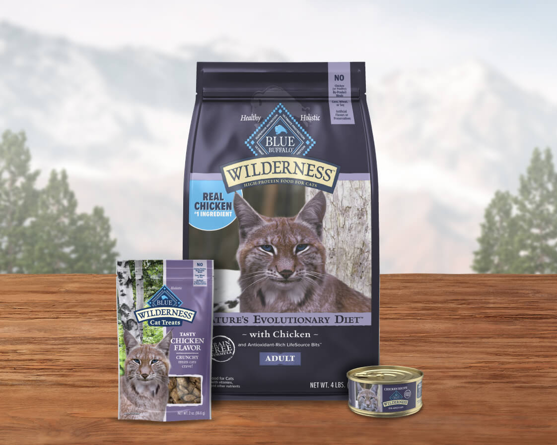 Blue Wilderness High-Protein Cat Food