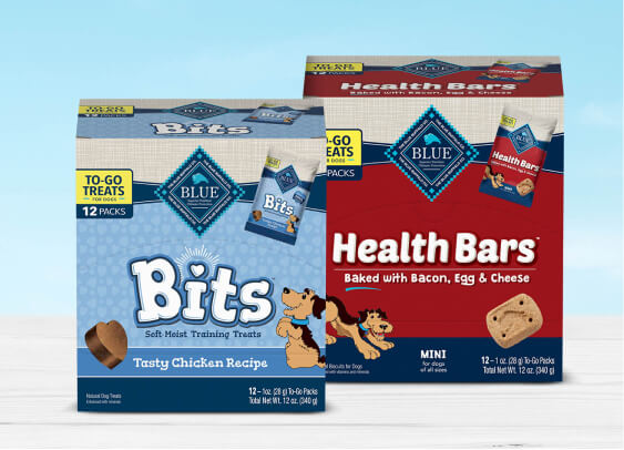 BLUE To-Go treat packs