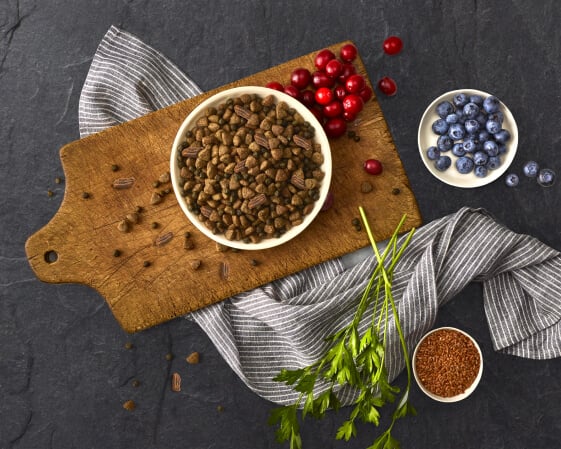 image of food on a tray