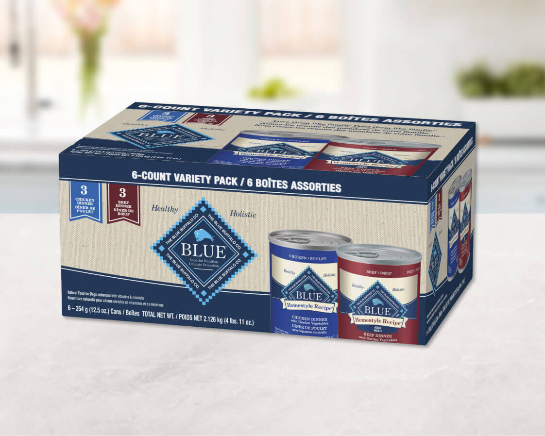 3 pack variety each for Chicken/Beef Dinner with Garden Vegetables