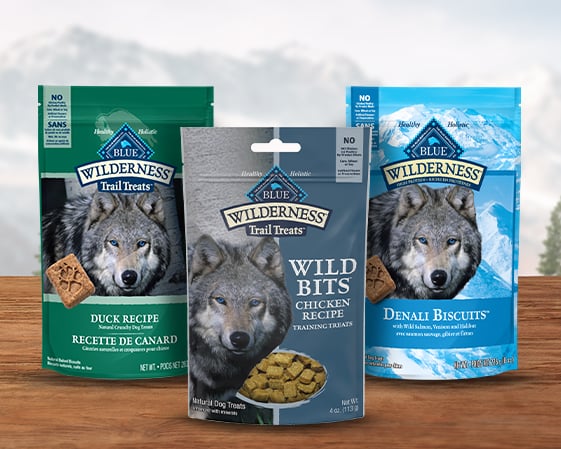 bags of dog treats product image