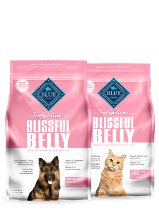 True Blue Solutions TS Blissful Belly dry dog and cat food