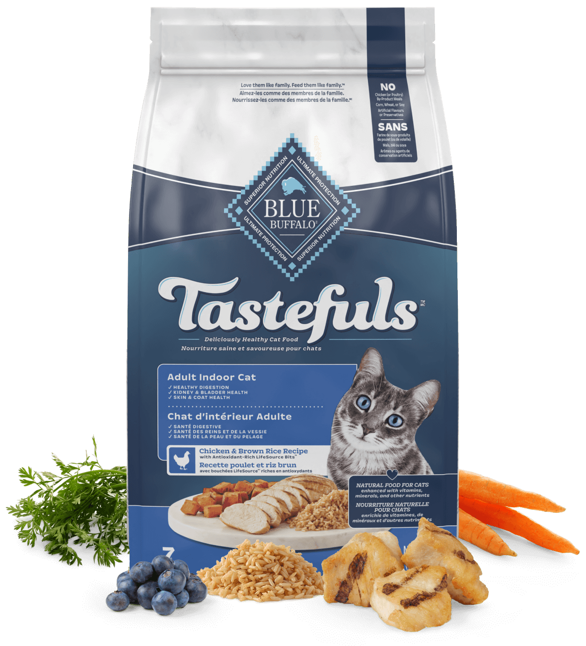 Blue Buffalo Tastefuls Dry Indoor Cat food