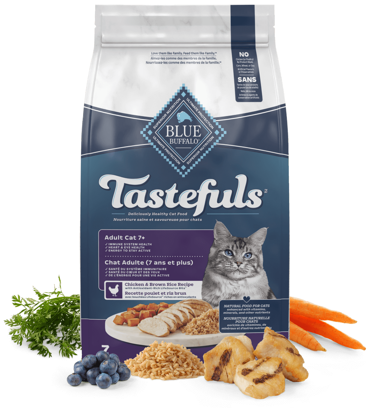 Blue Buffalo Tastefuls Dry Mature Cat food