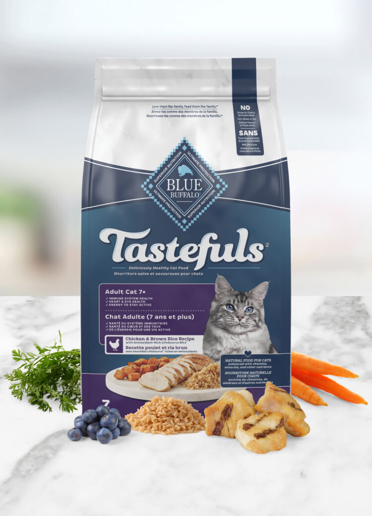 Blue Buffalo Tastefuls Dry Mature Cat food