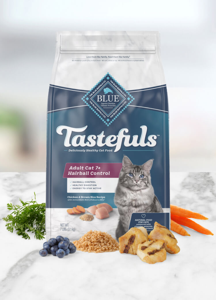 Blue Buffalo Tastefuls Dry Mature & Hairball Control Cat food