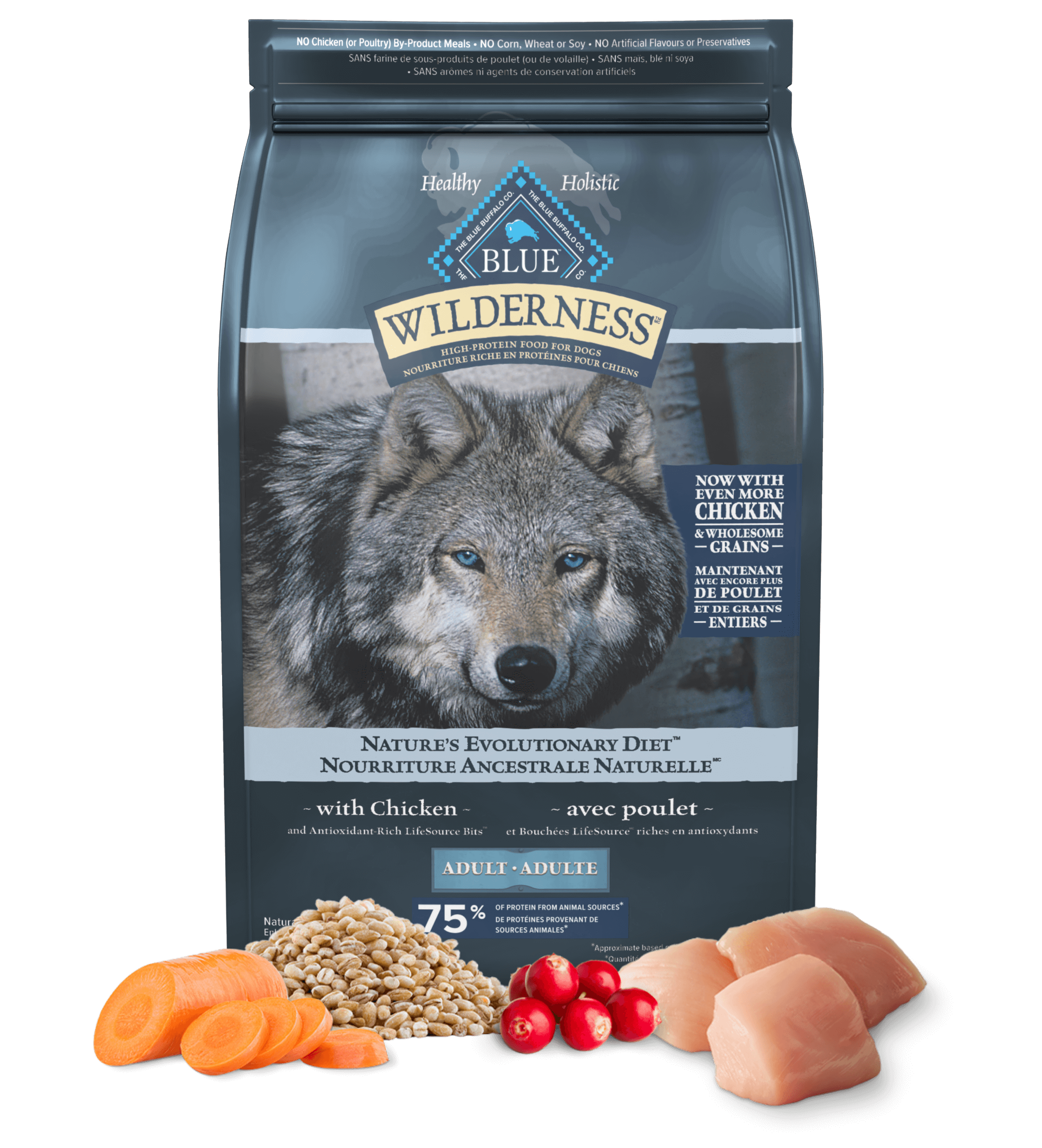 Wilderness Chicken Adult Dog Food Bag