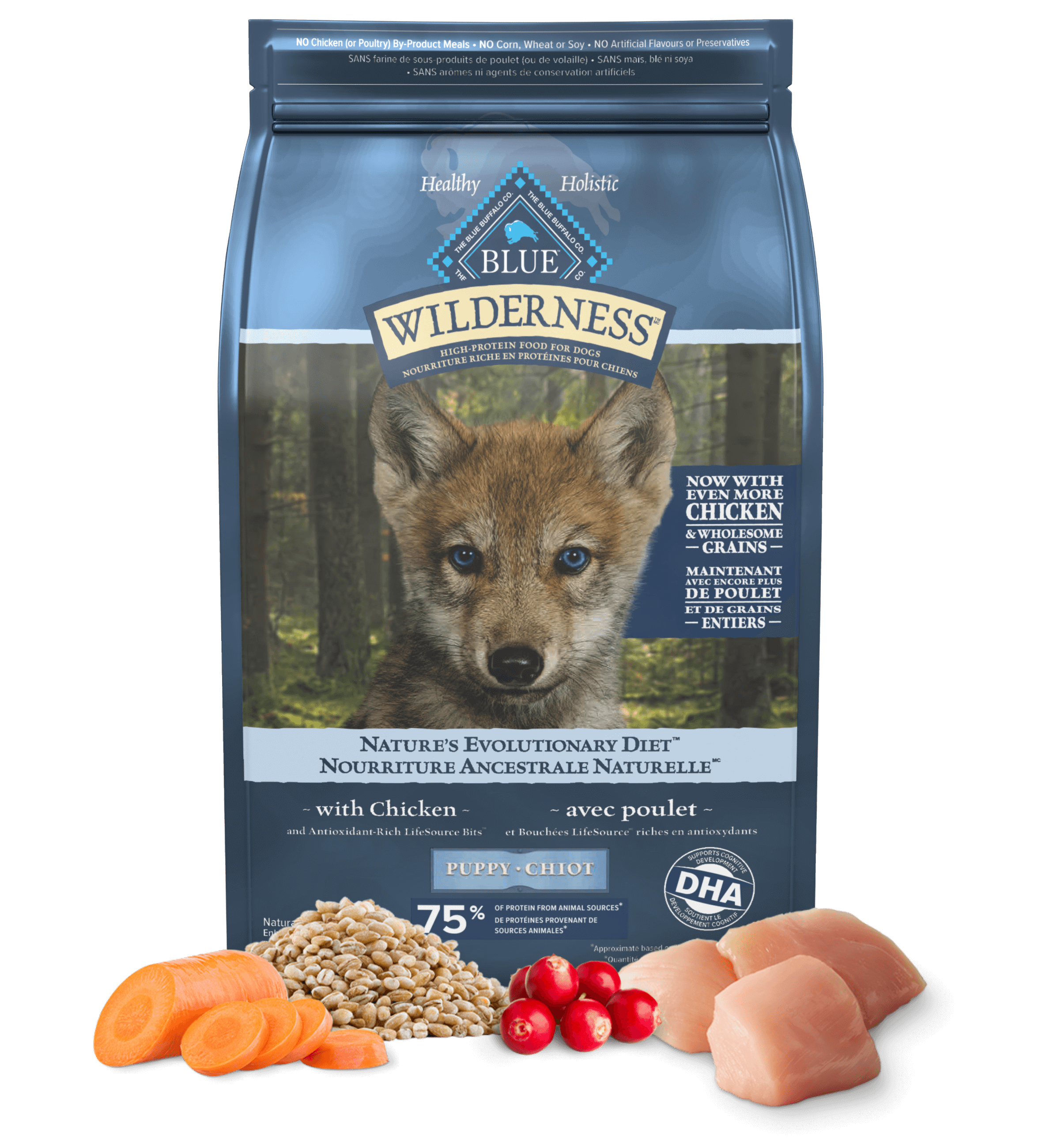 Wilderness Chicken Puppy Dog Food Bag