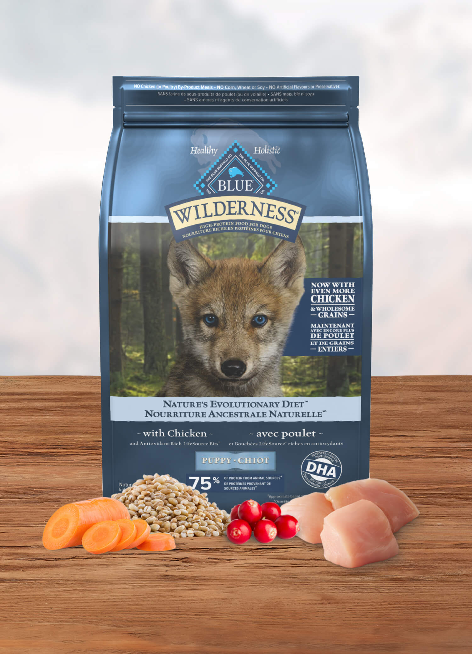 Wilderness Chicken Puppy Dog Food Bag