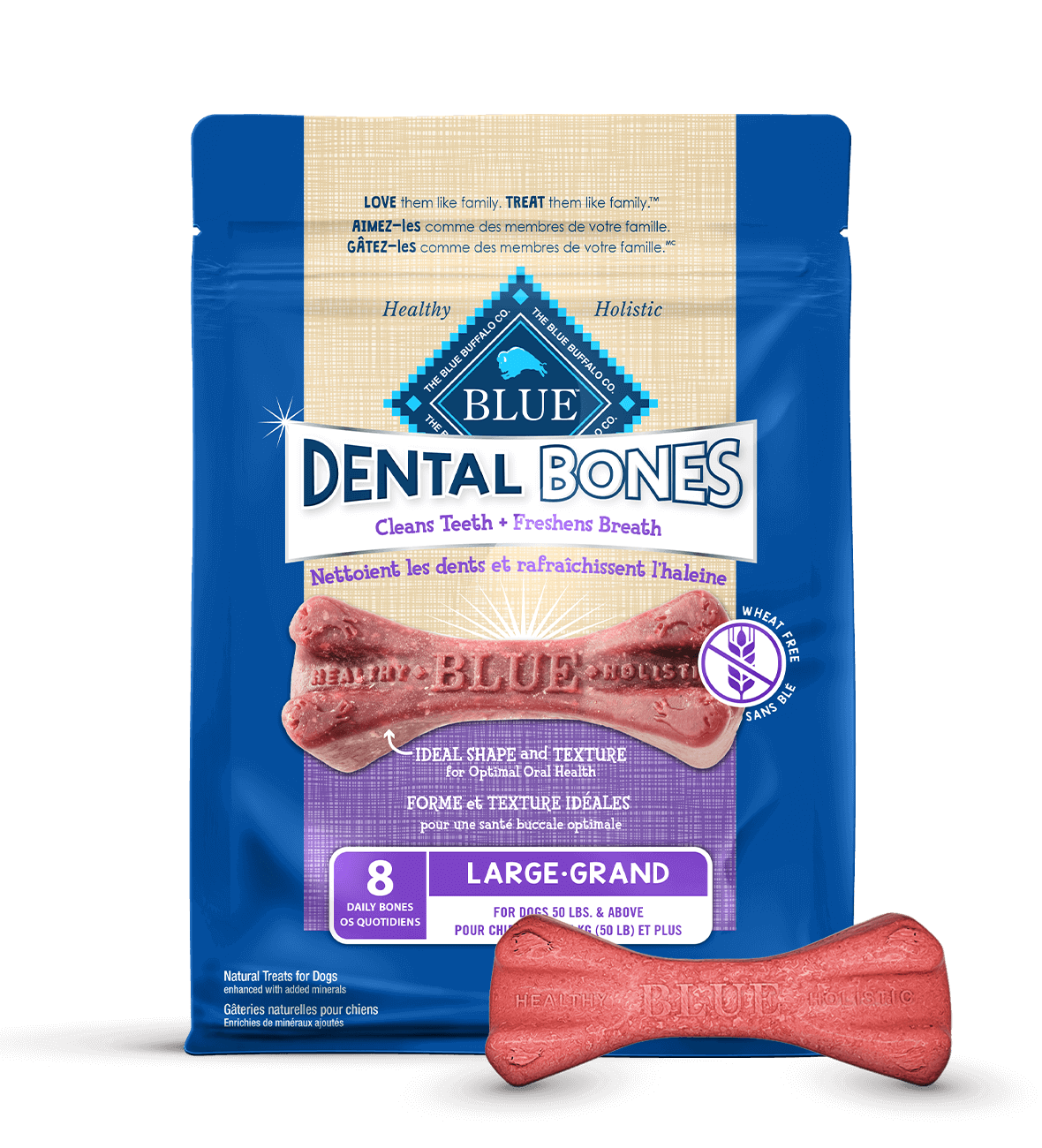 Canada LPF Dental Bones large dog treats