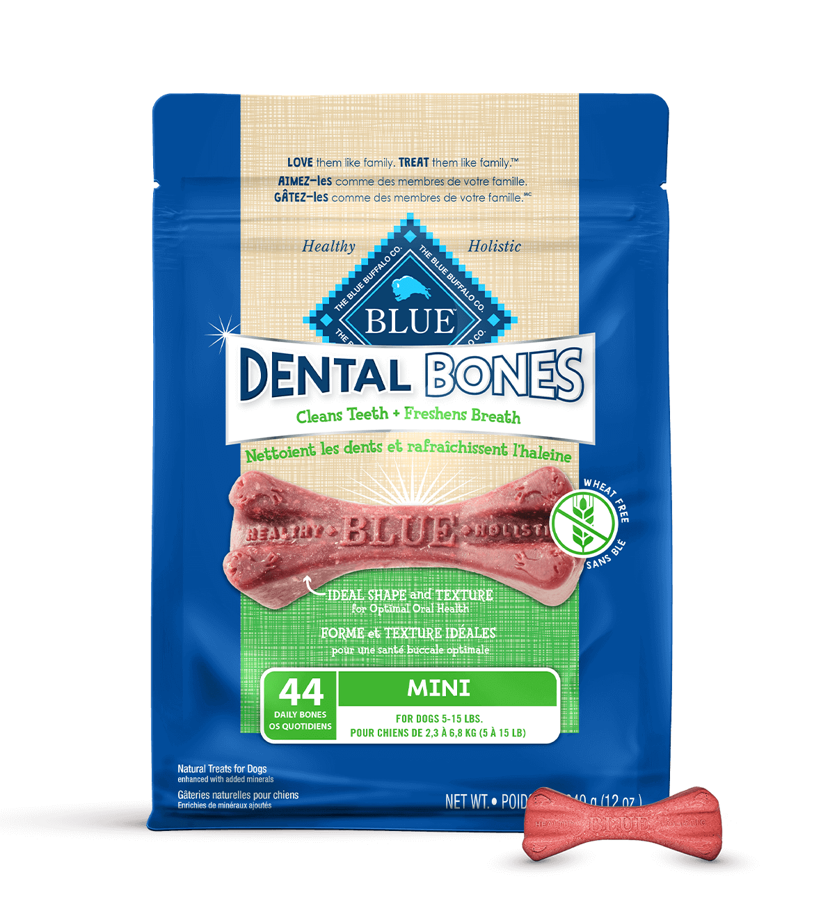 Canada LPF Dental Bones mini dog treats