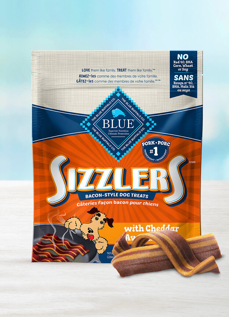 Canada LPF Sizzlers cheddar dog treats
