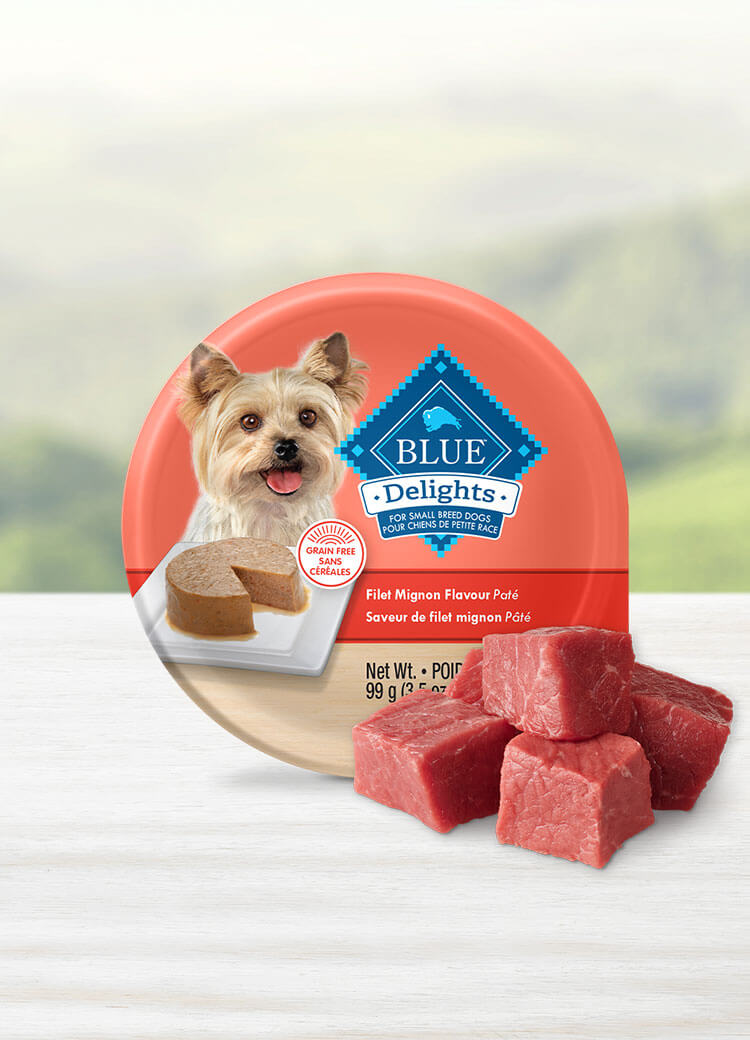 Canada LPF BlueDelights filet mignon pate adult wet dog food