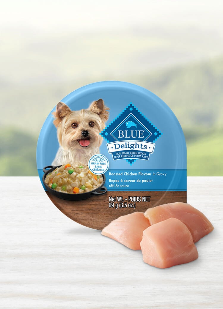 Canada LPF BlueDelights roast chicken gravy adult wet dog food