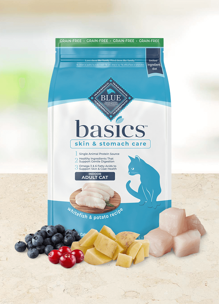 Basics dry cat food