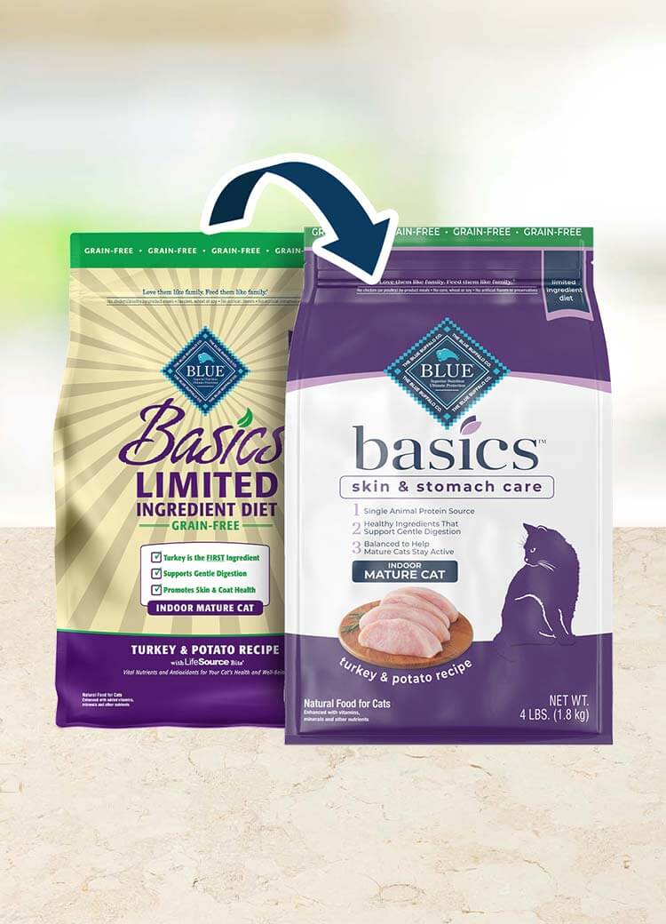 blue buffalo basics cat food