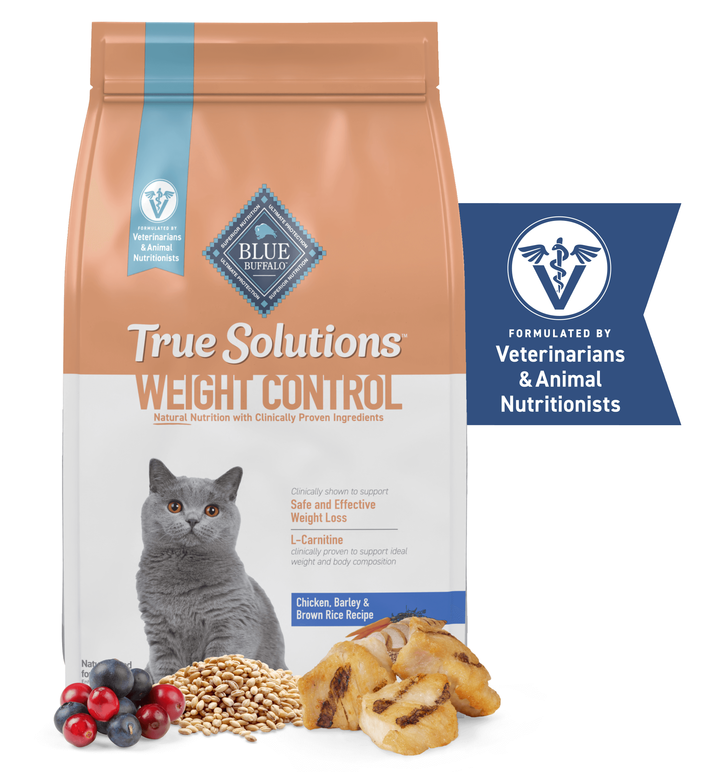 blue true solutions healthy weight control cat dry food