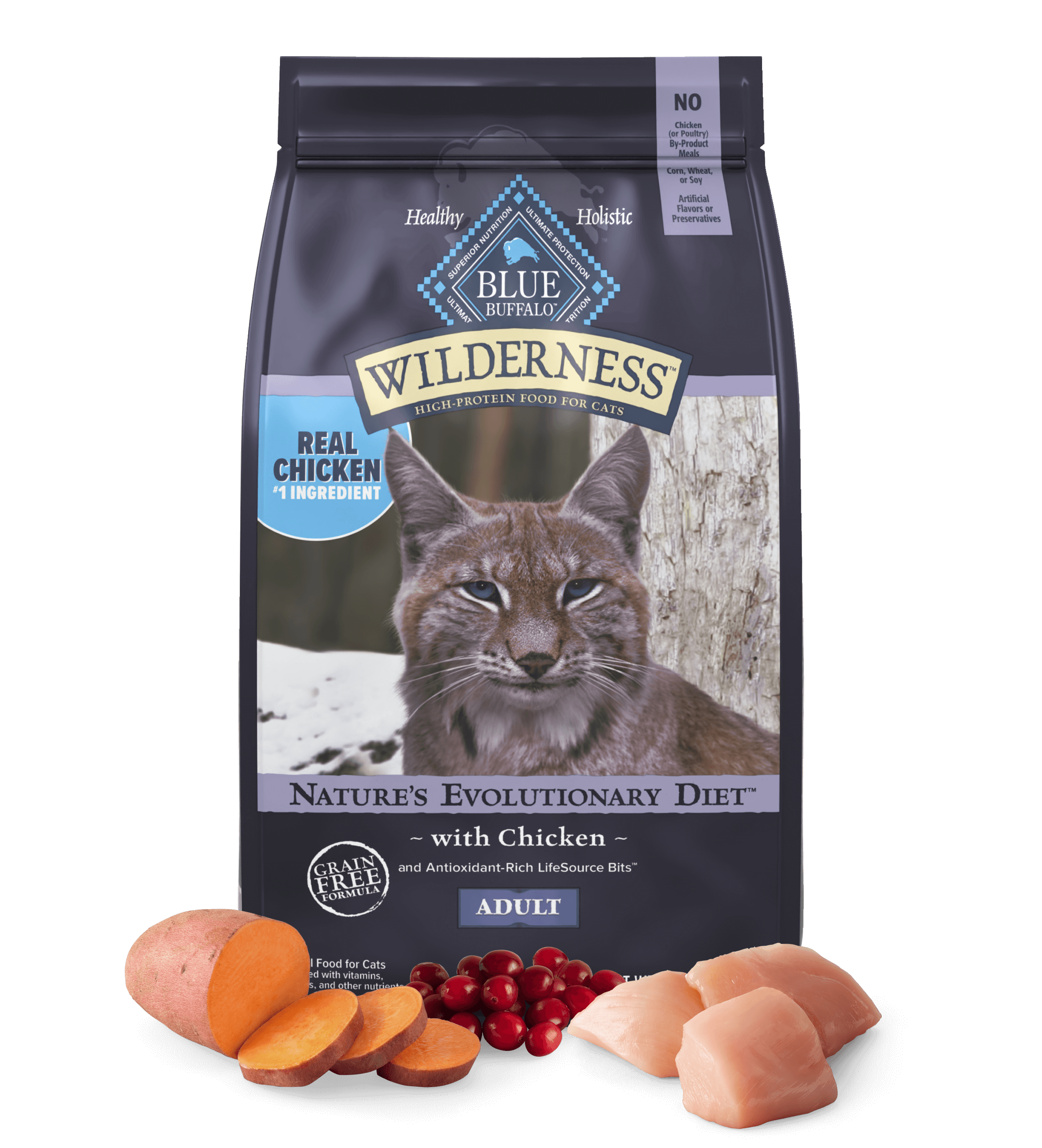 Blue Wilderness Adult Cat Chicken Dry Cat Food