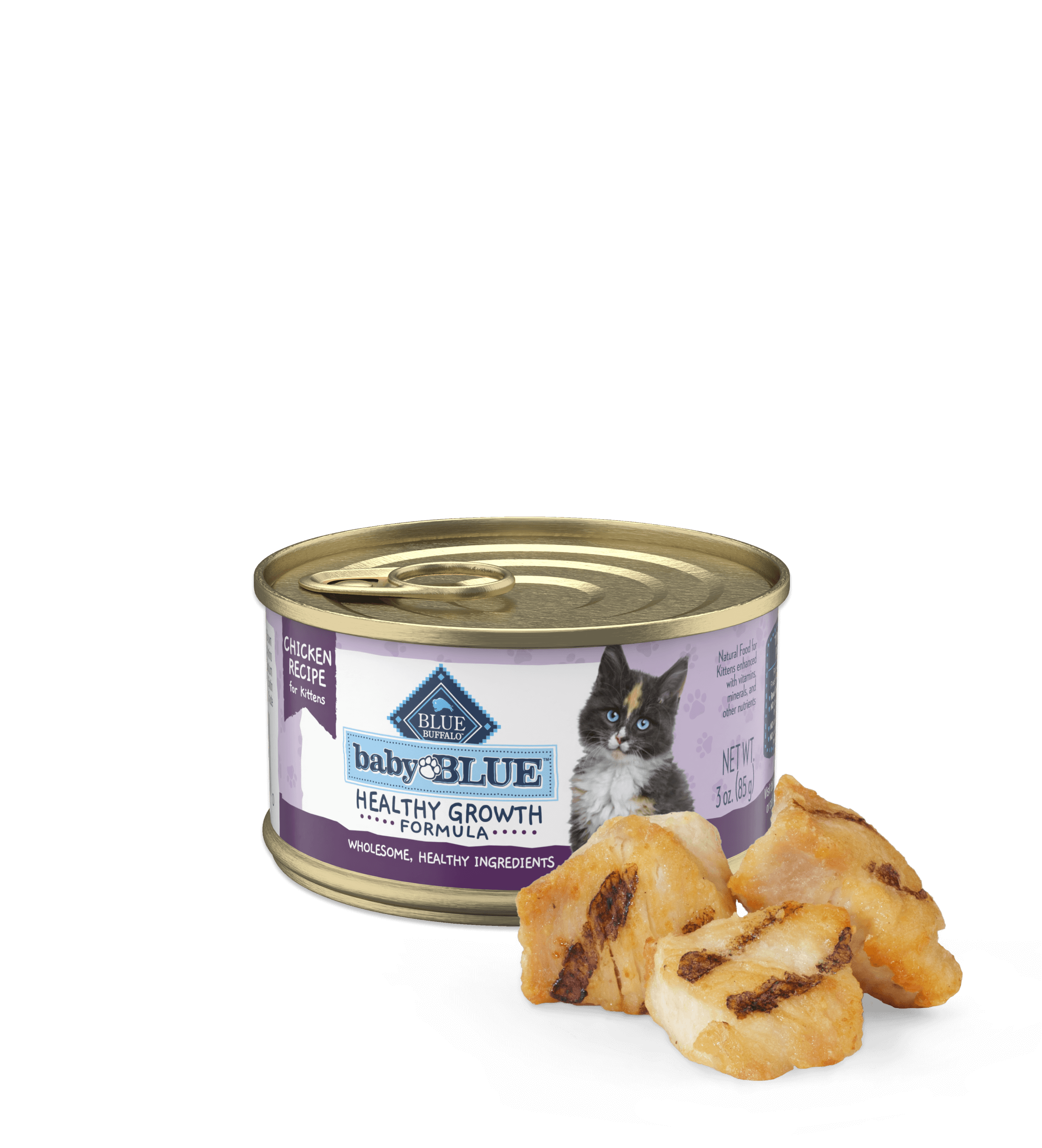 Baby BLUE™ Kitten Chicken Recipe Can