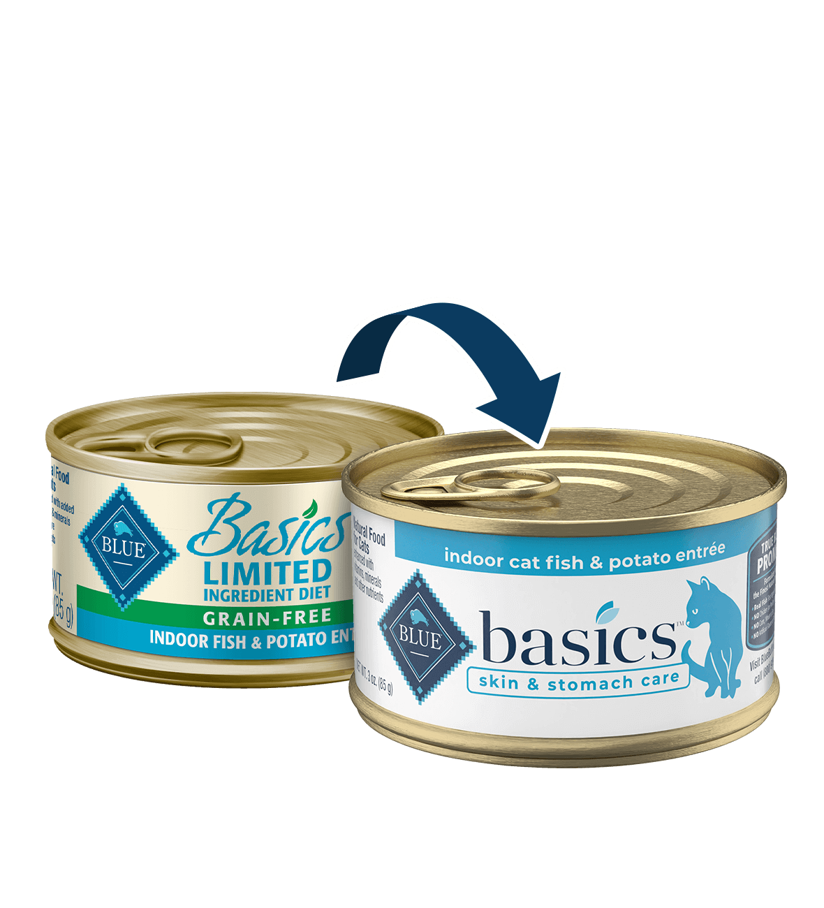 Can of wet cat food