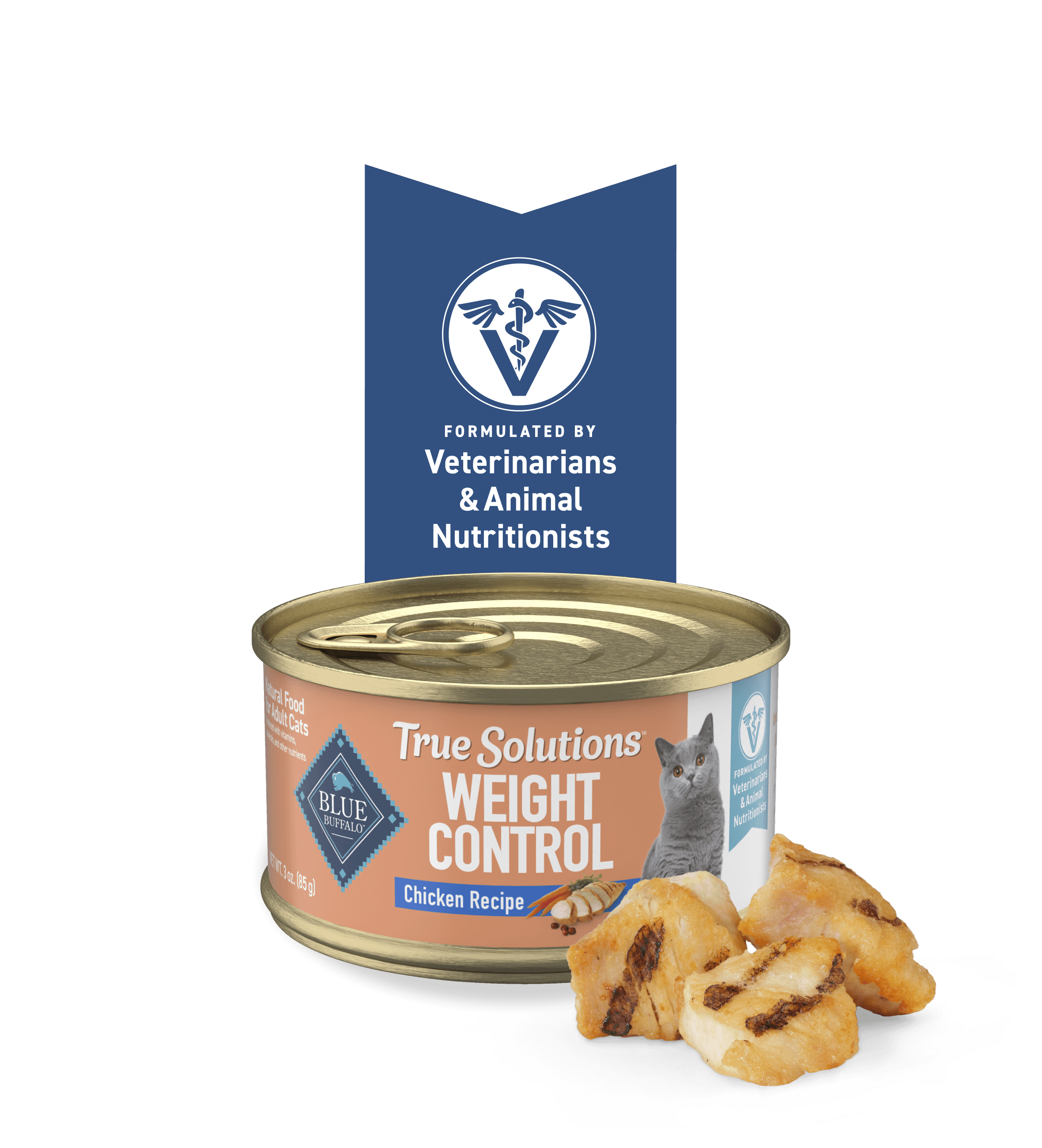 blue true solutions weight control chicken recipe cat wet food