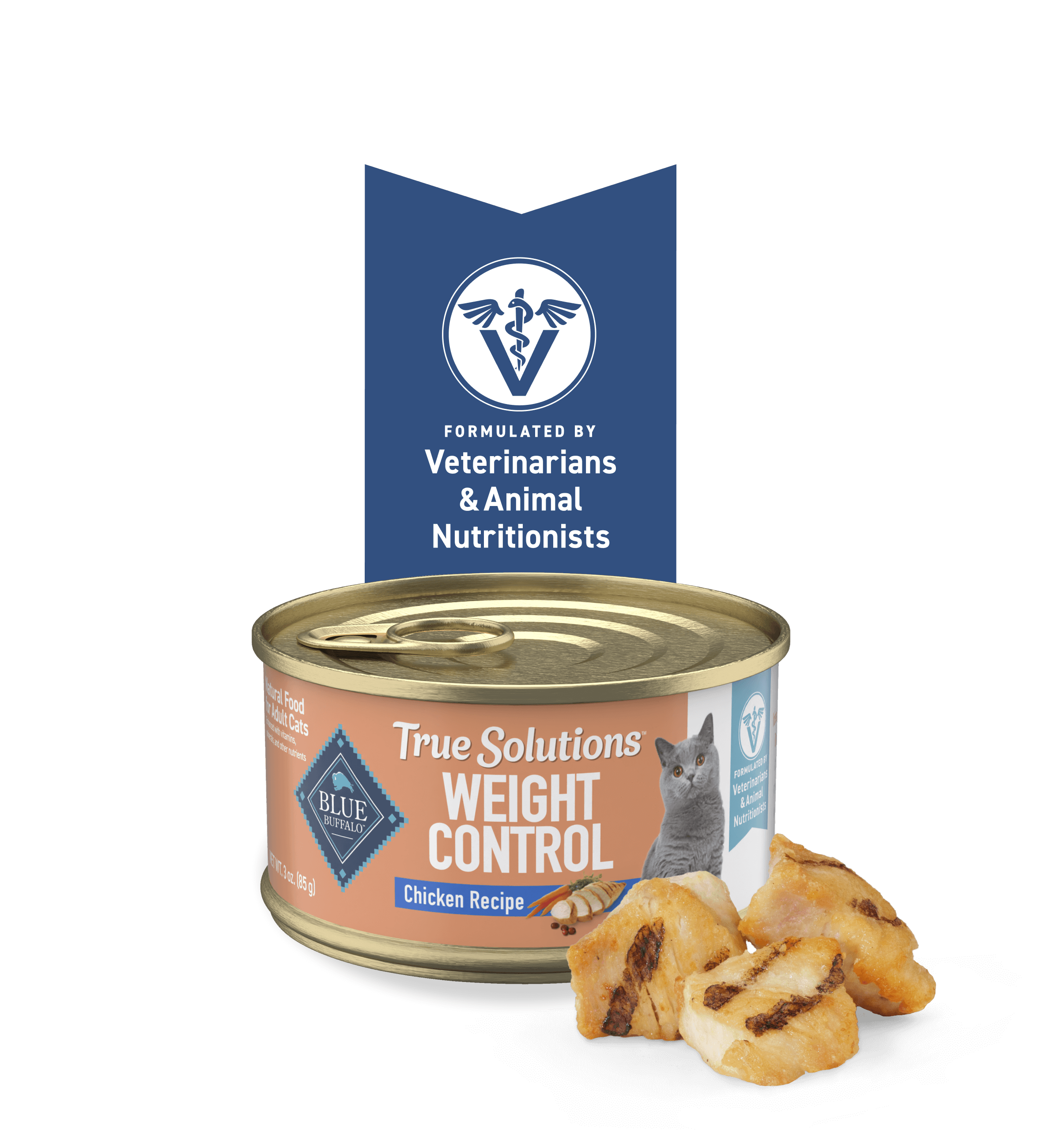 blue true solutions healthy weight control cat wet food