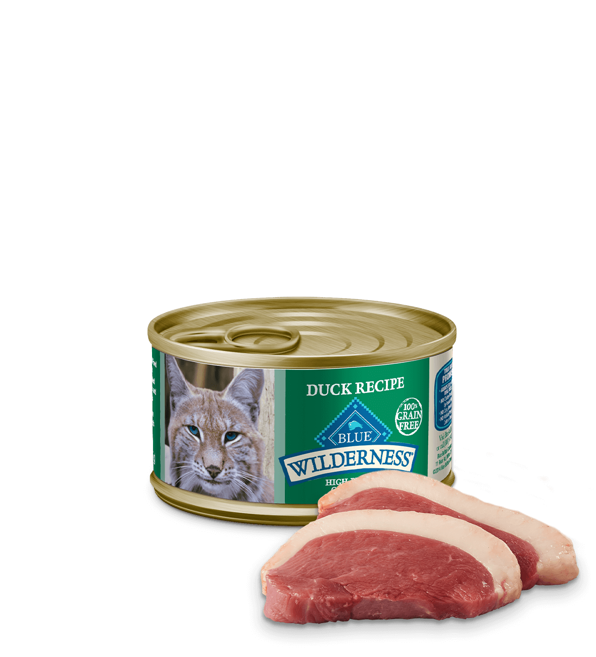 Can of wet cat food