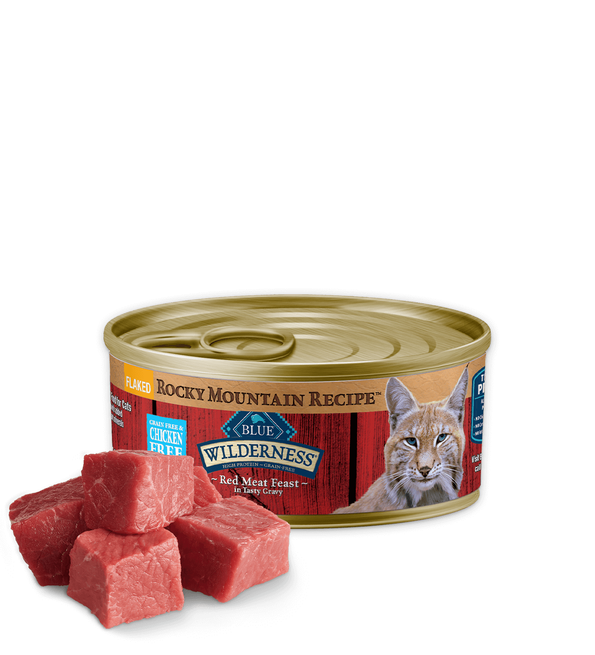 Can of wet cat food