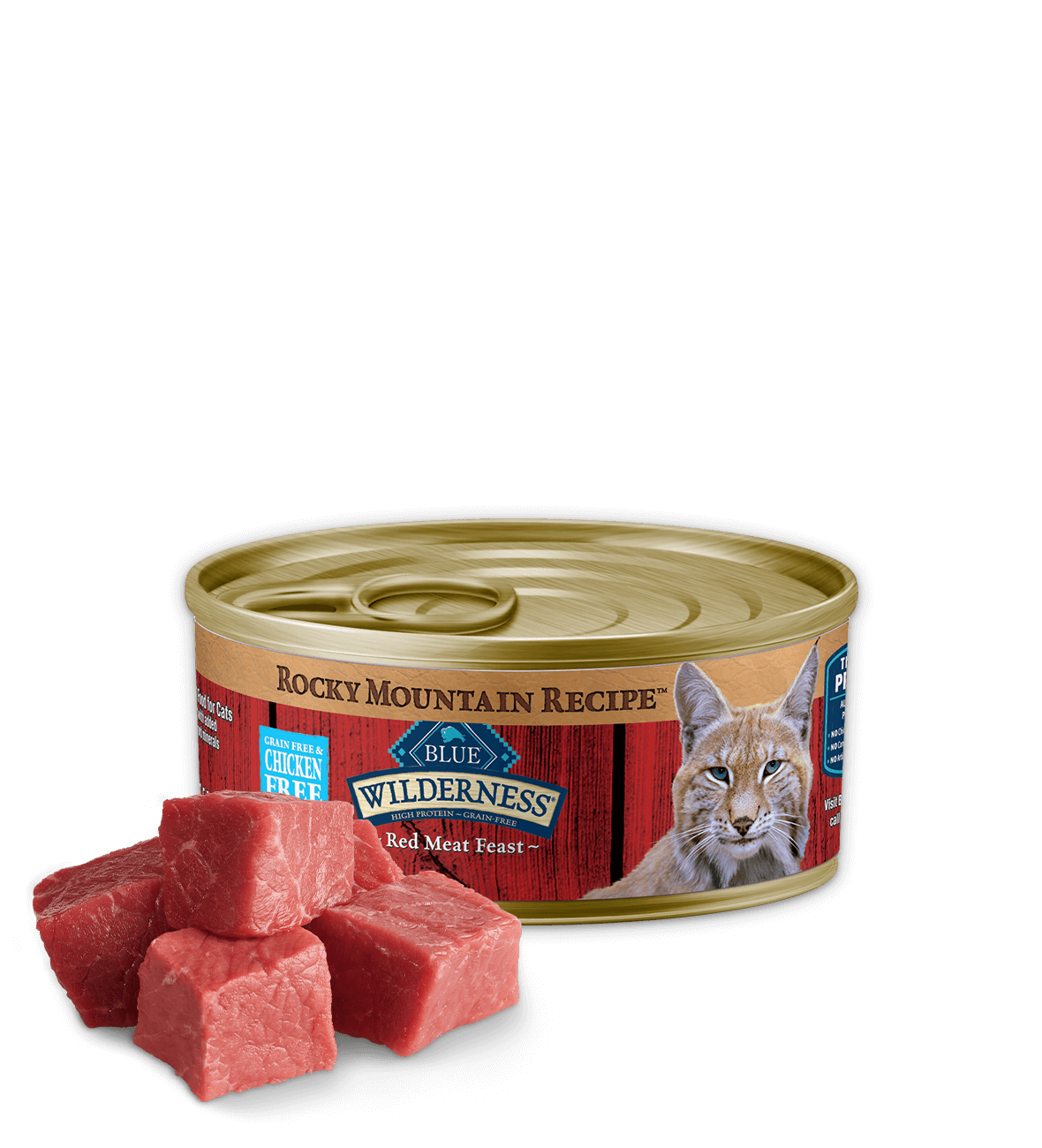 Can of wet cat food