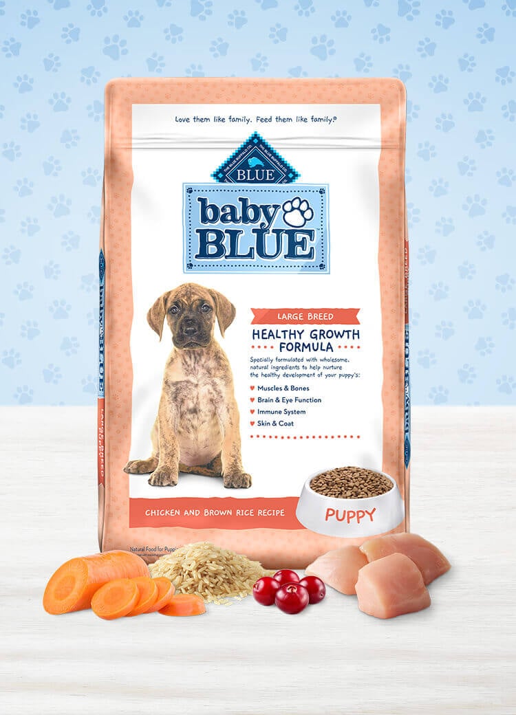 Dry bag of dog food