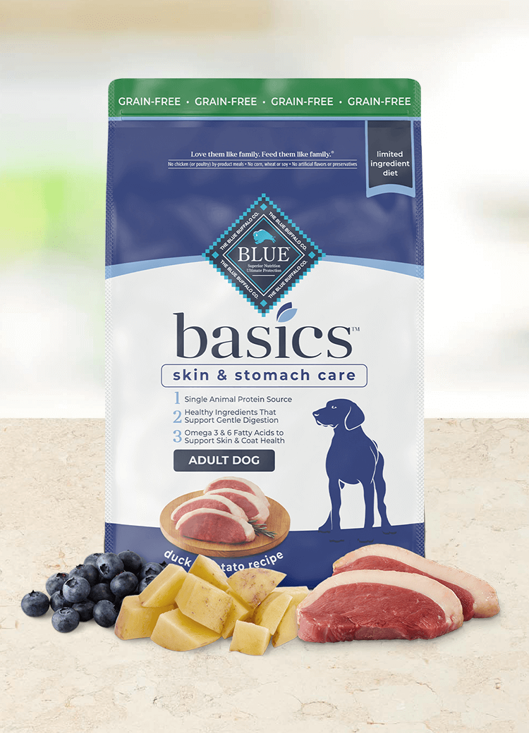 Dry bag of dog food