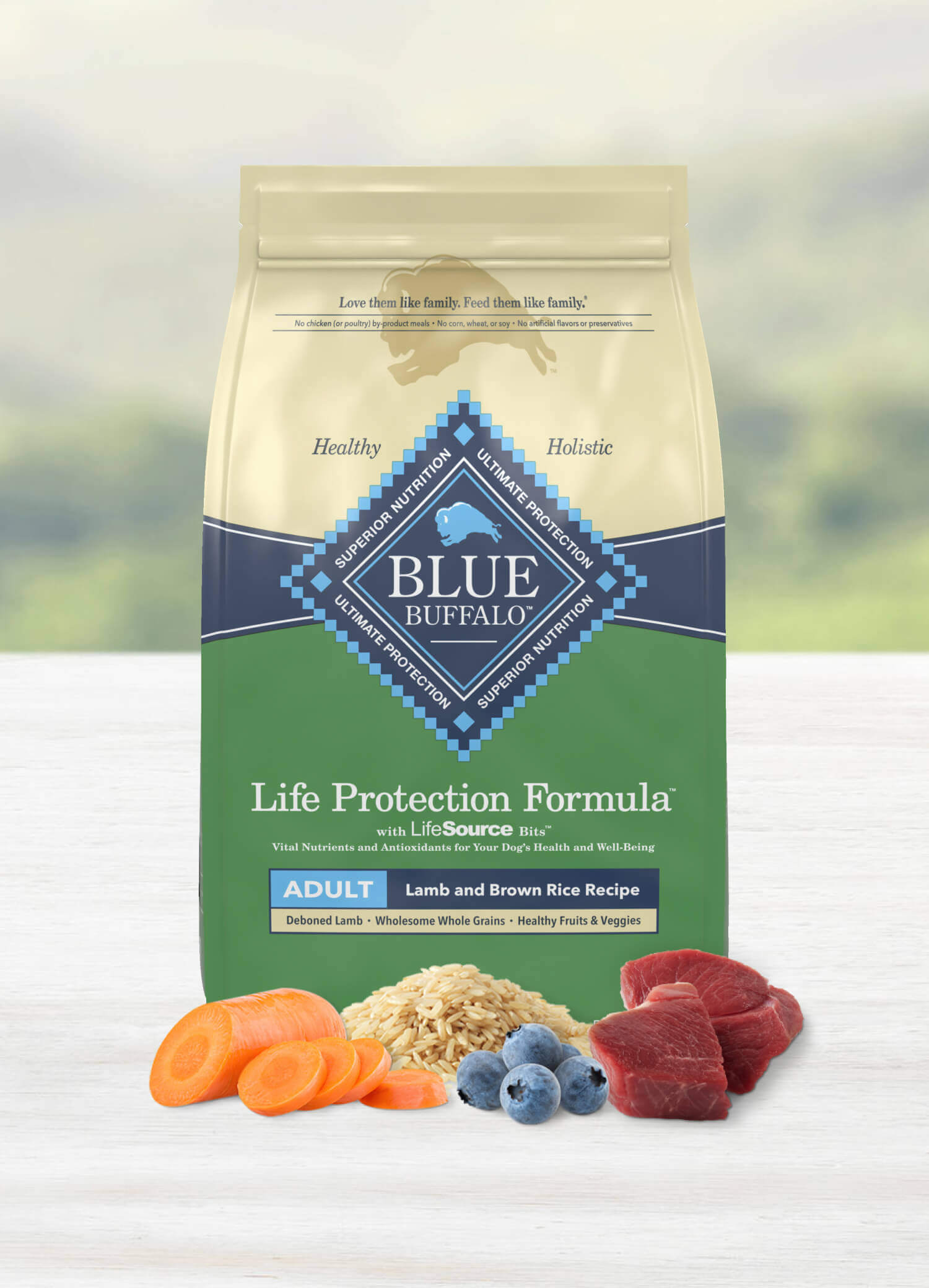 Life protection formula adult lamb & brown rice recipe dog dry food