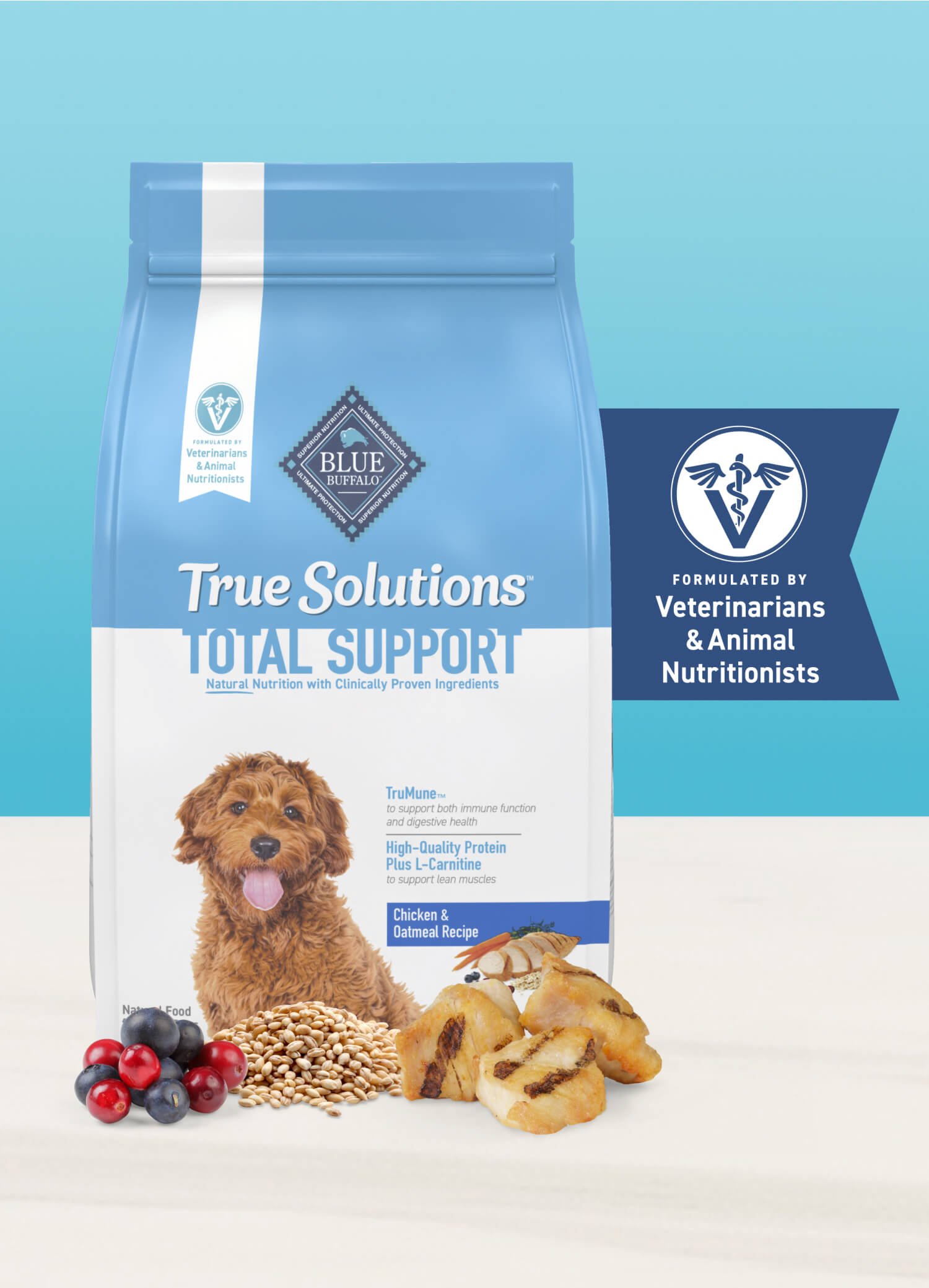Bag of BLUE True Solutions™ Best Life dog food