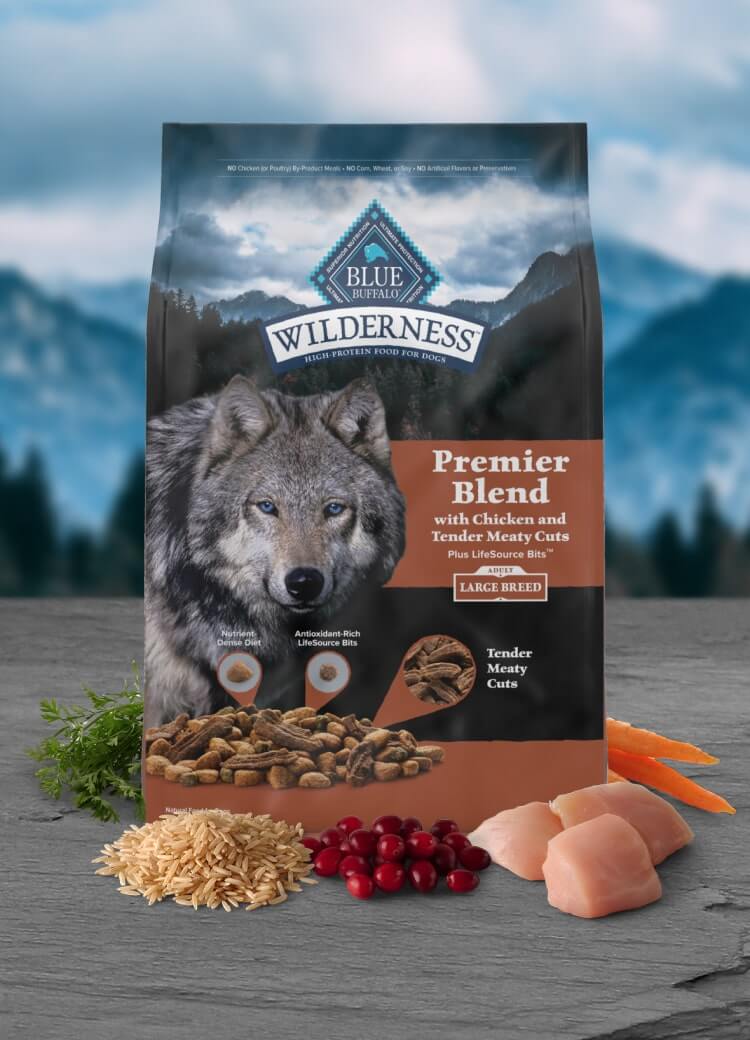 Bag of Wilderness Dog Food