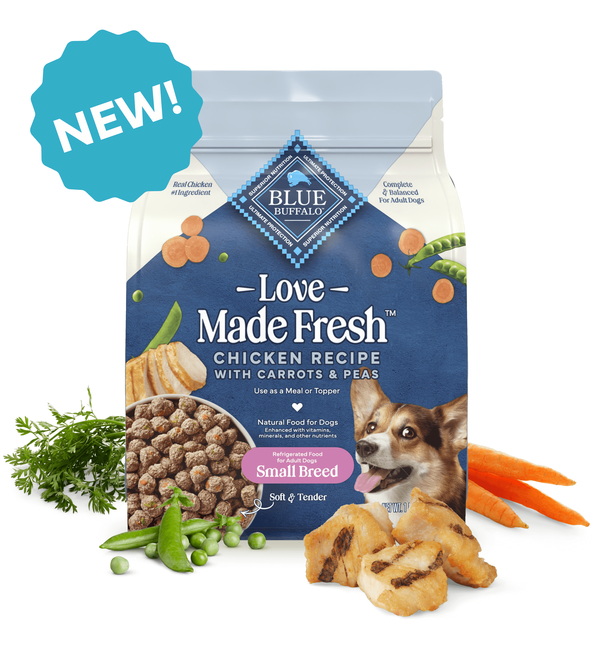 A nourishing bag of dry dog food for your petâ€™s balanced diet.