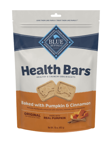 BLUE Health Bars With Pumpkin and Cinnamon