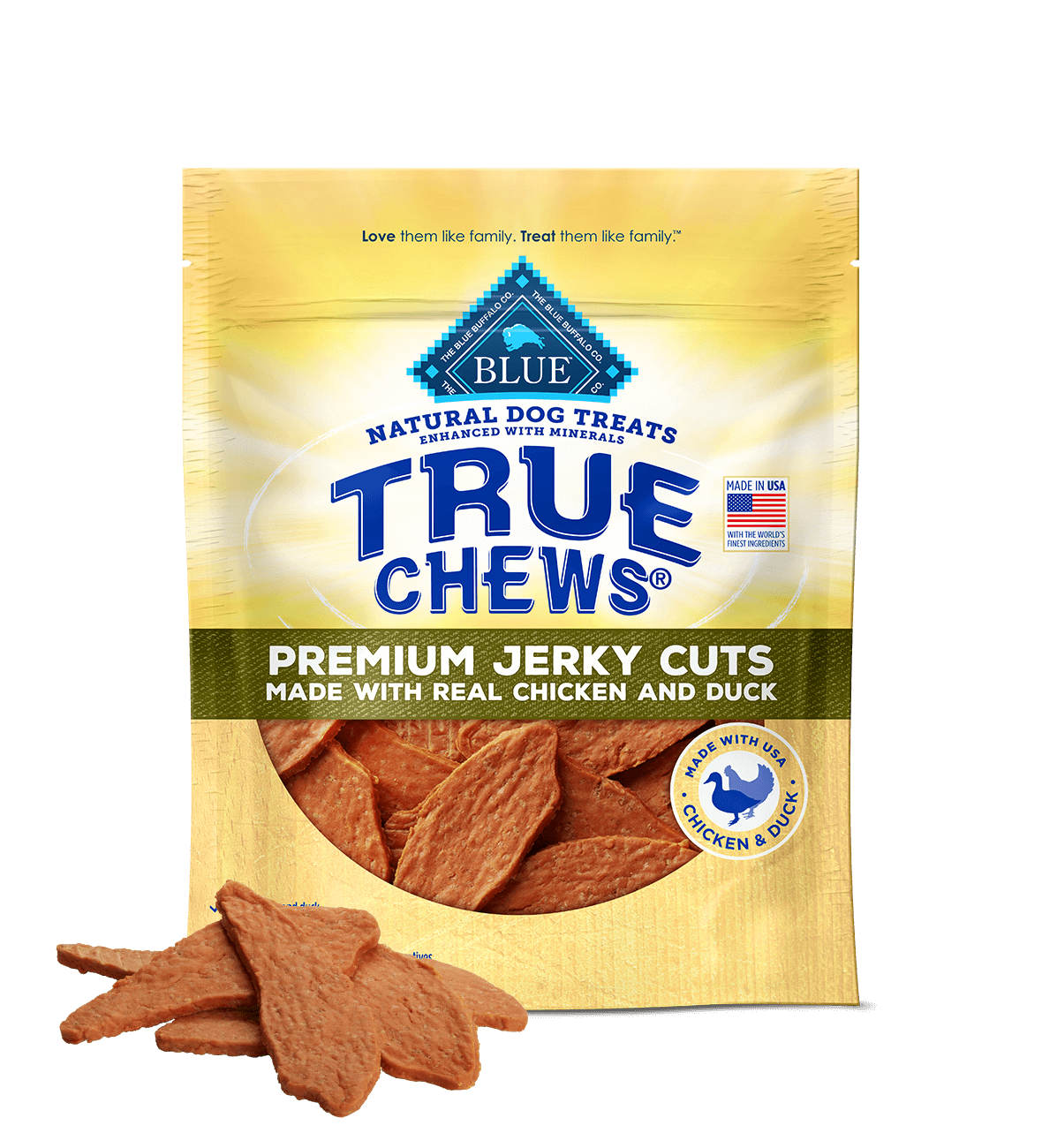 True Chews Dog Jerky Cuts Duck