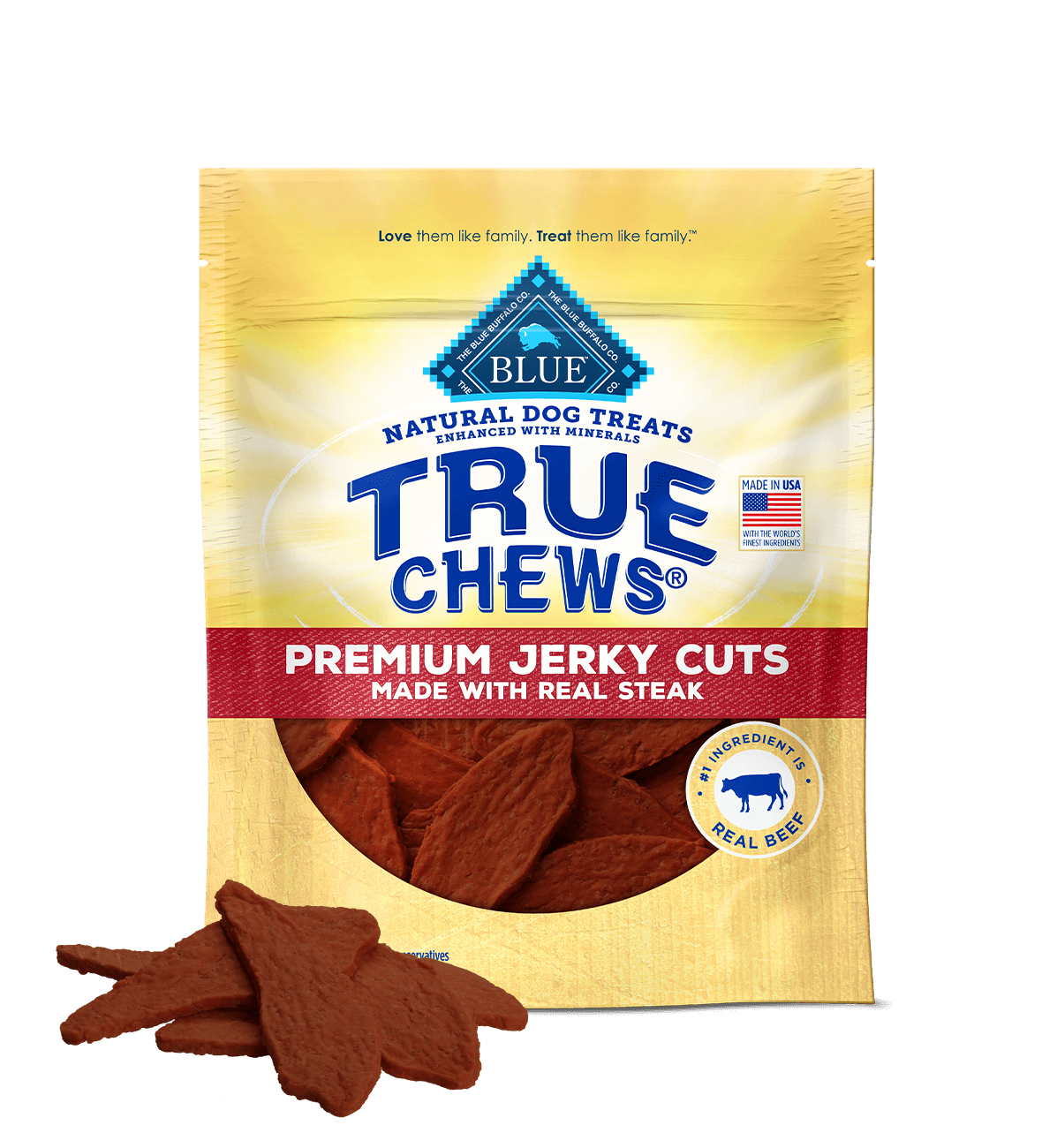 True Chews Dog Jerky Cuts Steak