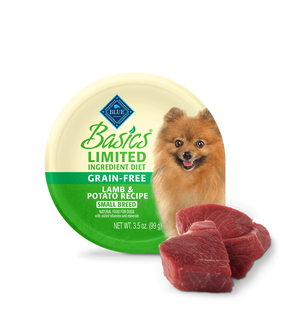 Basics dog cup food