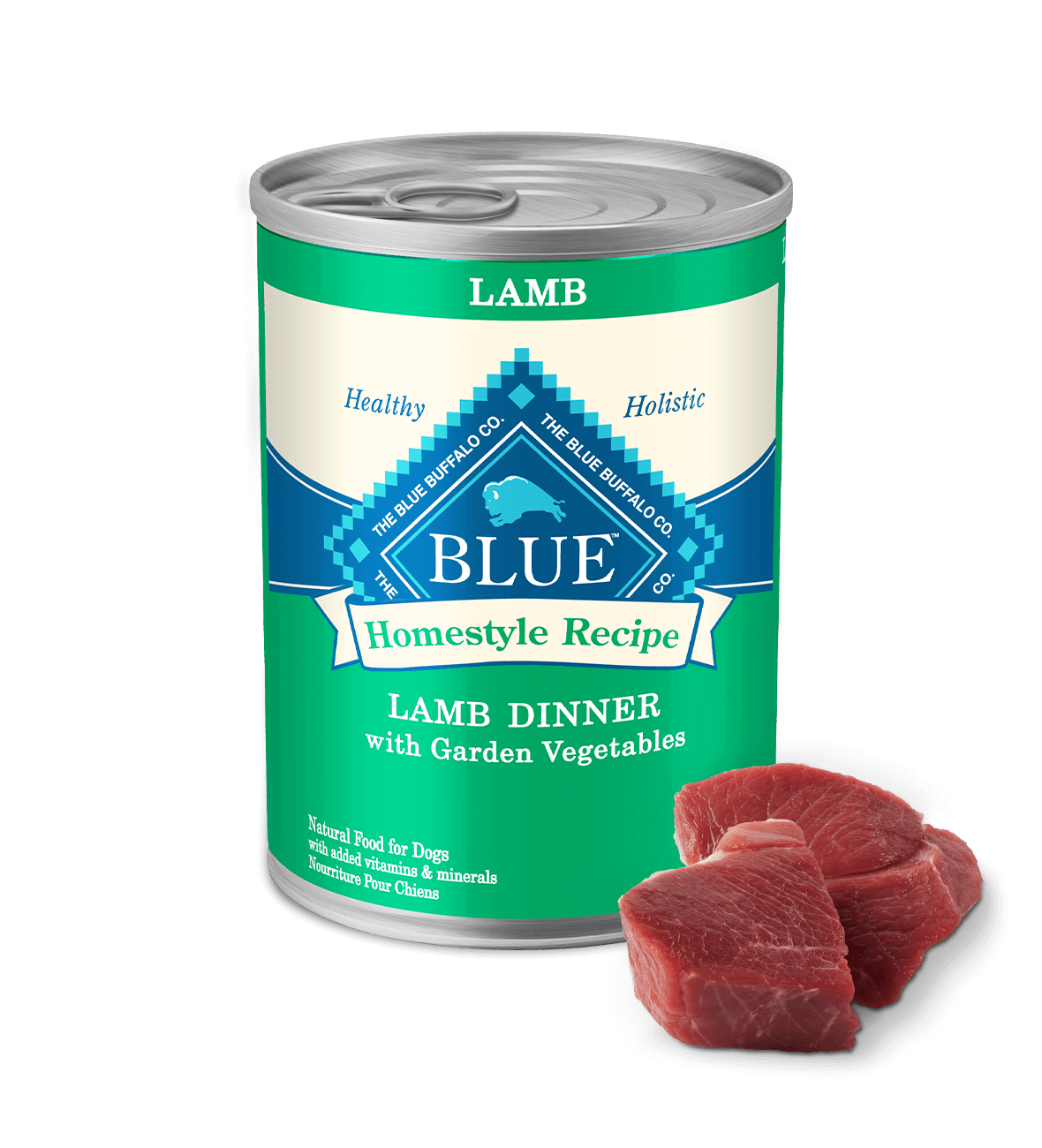 Can of wet dog food