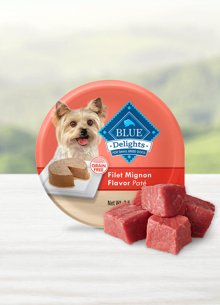 Can of wet dog food